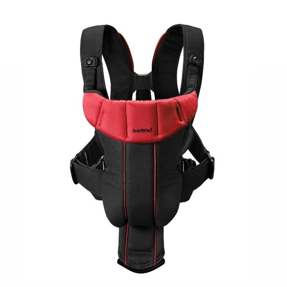 baby bjorn black red